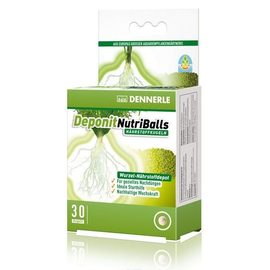 Dennerle Deponit NutriBalls - Корневое удобрение в виде шариков для любых аквариумных растений, 4 шт.
