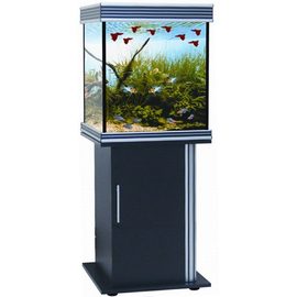 Аквариум B-550M, 170л, прямоуг., 2x24W T5, 55x55x65см, черный