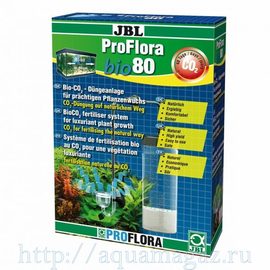 JBL ProFlora bio80 - Система СО2 для снабжения аквариумов до 80 л. в течении 40 дней