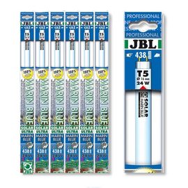 Специальная голубая люминесцентная Т5 лампа с актиничным спектром для аквариумов с морской водой JBL SOLAR ULTRA MARIN BLUE, 5
