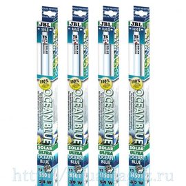 Специальная синяя актиничная люминесцентная Т5 лампа для морских аквариумов, 35 ватт, 742 мм. JBL SOLAR OCEAN BLUE T5 ULTRA 35 В