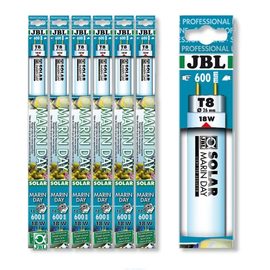 Люминесцентная Т8 лампа дневного белого цвета для морских аквариумов, 15000 К JBL SOLAR MARIN DAY, 15 Вт