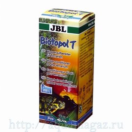 Препарат для подготовки воды для террариумов JBL Biotopol T, 50 мл