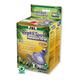 Галогеновая неодимовая лампа для освещения и обогрева террариума JBL ReptilSpot HaloDym, 70 Вт