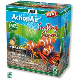 Декоративный распылитель с эффектом движения 3 рыбы-клоуна JBL ActionAir Smiling Clowns