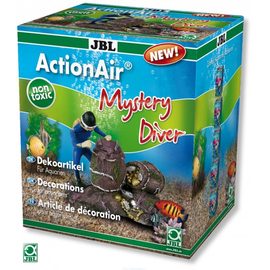 Декоративный распылитель с эффектом движения Аквалангист JBL ActionAir Mystery Diver