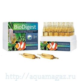 BIO DIGEST гипер-концентрированный бактериальный препарат для пресных и морских аквариумов (30шт)