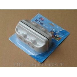 Скребок магнитный L 10,9х5,6х3,3см плавающий