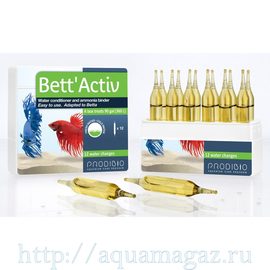 Bett`Activ кондиционер водопроводной воды для бойцовых рыбок (12шт)