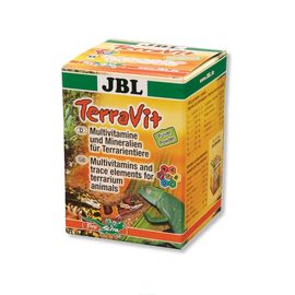 Препарат в виде порошка, содержащий мультивитамины и микроэлементы для обитателей террариума JBL TerraVit Powder, 100 г