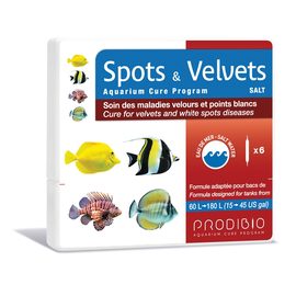 Spots & Velvets Salt препарат для лечения морских рыб (6шт)