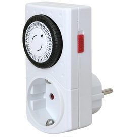 Таймер REV механический с принудительным включением и отключением на 24 часа с интервалом 30 минут