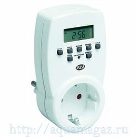 Таймер Ergo цифровой 140 вкл/выкл в неделю с интрвалом 1 минута