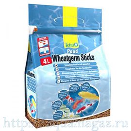 Pond WheatGerm Sticks 10л, корм для прудовых рыб плавающий, используется при низкой температуре Pond WheatGerm Sticks 10л, корм для прудовых рыб плавающий, используется при низкой температуре