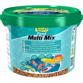 Tetra Pond MultiMix корм для пруд.рыб гранулы, хлопья, таблетки, гаммарус 10л