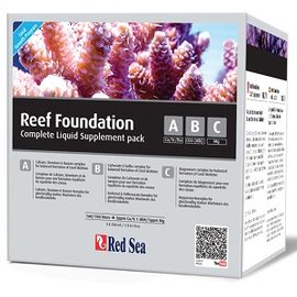 Комплект добавок для роста кораллов Reef Foundation ABC 3х250мл