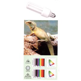 Лампа SYLVANIA Reptistar MiniLynx 23Вт UV 8% патрон E27