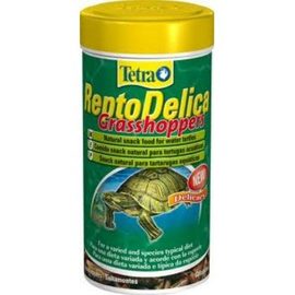 Tetra ReptoDelica Grasshopers лакомство для водных черепах кузнечики 250 мл