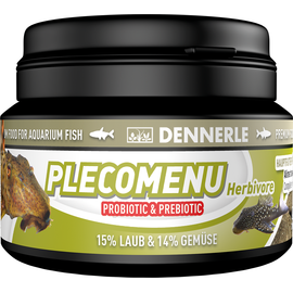 Корм для растительноядных сомов и лорикариевых Dennerle Pleco Menu Herbivore таблетки 36 гр DEN7512.