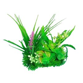 Композиция из пластиковых растений 15 см PRIME M616