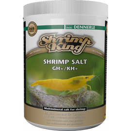 Dennerle Shrimp King Shrimp Salt GH/KH+1000 г  Мульти-минеральная соль для повышения жесткости воды в аквариумах с креветками