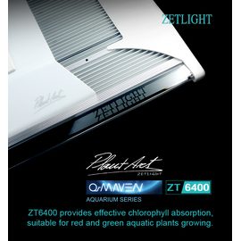 Cветильник Zetlight ZT6400 черный с контроллером + пульт
