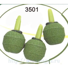 Распылитель камень-шарик зелёный малый (3шт)