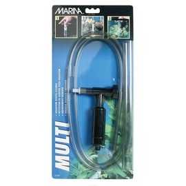 Сифон с клапаном для чистки аквариумного грунта