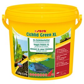 Корм для рыб Sera Cichlid Green XL 3,8 л (1 кг)