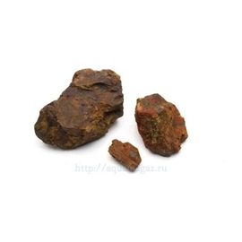 Камни Садо-Акадама коробка с камнями разных размеров 20 кг ADA Sado-Akadama stone