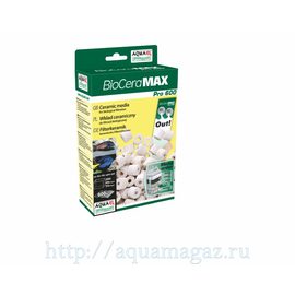 Наполн. BIO CERAMAX PRO 600 керамич. цилиндры 1л (6шт/уп)Aquael