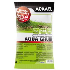 Грунт AQUA GRUNT 3L минеральный субстрат предназначенный для аквариумов с высокой плотностью посадки растений AQUAEL