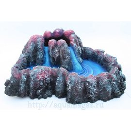 5152А Фон-скала для распылителя Вулкан (синий кратер) Aquael