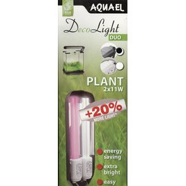 Cветильник DECOLIGHT DUO PLANT белый (2x11W), с креплением для NanoReef