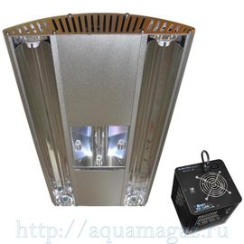 Светильник OCEAN LIGHT PLUS 2х250Вт+2 T5 54Вт серебряный 1.2м