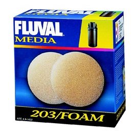 Вкладыш  для фильтра FLUVAL 203 - губка  шт.