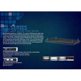 Светильник T5 CL-680, программируемый, 149,4х49,4х4,53см, 6х80вт, черный