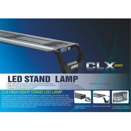 Светильник LED CLX-4F, для пресноводного аквариума программируемый 140см, 336Вт, черный, на аквариум 150-180см