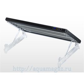 Светильники LED CLL-421F, пресный, 89,4х36,4х4,53см, Т8 LED 21Втх4, встроенный таймер, сверхтонкий алюминиевый корпус, тросики