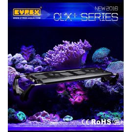 Светильник LED CLX-3, для морского аквариума программируемый 110см, 252Вт, черный, на аквариум 120-150см