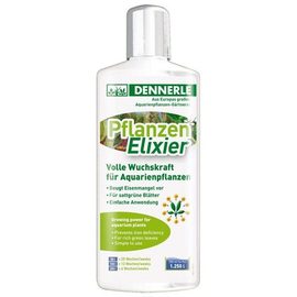 Dennerle Plant Elixir - Универсальное удобрение для всех аквариумных растений, 250 мл на 1250 л