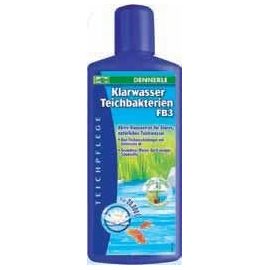 Активный концентрат бактерий для биологической очистки воды в садовом пруду Dennerle Clear Water Pond Bacteria FB3, 1000 мл
