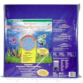 Фильтрующий материал Dennerle FeinFilterSchaum в виде мелкопористой губки 50х50х5 см