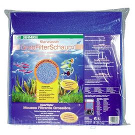 Фильтрующий материал Dennerle GrobFilterSchaum в виде крупнопористой губки 50х50х5 см
