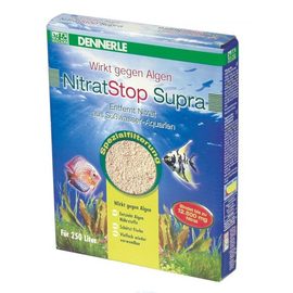 Наполнитель специальной фильтрации Dennerle NitratStop Supra для удаления нитратов из аквариумов с пресной водой, 250 мл.
