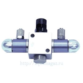 Игольчатый вентиль двойной сборка