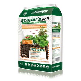 Dennerle Scaper‘s Soil - Питательный грунт для растительных аквариумов, зерно 1-4 мм, 4 л