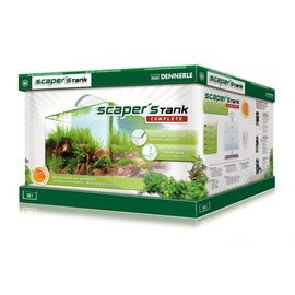 Dennerle Scaper's Tank Complete - Панорамный аквариум для акваскейпинга, 35 л, с комплектом для установки