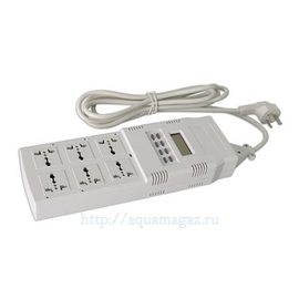 Таймер электронный ET-666 Electronic Timer с шестью розетками