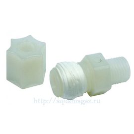 Штуцер угловой 1/8" для установок Dennerle Osmose Compact 130